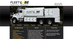 Desktop Screenshot of fleet-lube.com