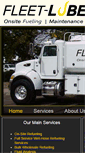 Mobile Screenshot of fleet-lube.com